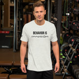 Behavior is Communication Tri-Blend SLBC Staff T-Shirt