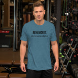 Behavior is Communication Tri-Blend SLBC Staff T-Shirt