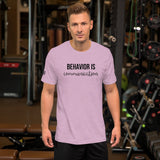 Behavior is Communication Tri-Blend SLBC Staff T-Shirt
