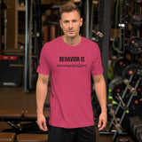 Behavior is Communication Tri-Blend SLBC Staff T-Shirt